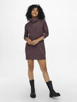Only Strickkleid Jana mit Kapuze, rosenbraun - Damenpullover - 132238 - 1