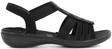 Rieker Sandalen 60870-00, Schwarz - Rieker Sandalen - 125858 - 1
