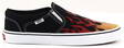 Vans Sneakers Asher Flamme Schwarz/Weiß - Herren Sneaker - 133558 - 1