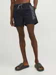 Jack&Jones Herren Badeshorts Fiji Double Logo schwarz - Herren Shorts und Capris - 136418 - 3