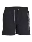 Jack&Jones Herren Badeshorts Fiji Double Logo schwarz - Herren Shorts und Capris - 136418 - 6