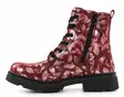 Migant Damen Blumen Stiefeletten A920-290 rote Blume - Damen Stiefeletten - 136978 - 2