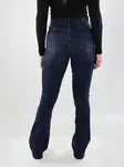 Only Weite-Leg Jeans ONLBLUSH Mid Flared blau-schwarz - Damen Jeans - 139218 - 2
