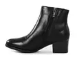 Tamaris Damen Stiefeletten aus echtem Leder 25366-45 schwarz - Tamaris Stiefeletten - 139378 - 2