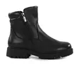 Weiche Komfort Damenlederstiefeletten 08562904 schwarz - Damen Stiefeletten - 139618 - 1
