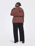 Only Carmakoma Damen Plus Size Jacke CARNEWSTARLINE gewürzter Apfel - Leichte Damenjacken - 140318 - 2