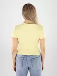 Vero Moda T-Shirt in zartem Banane - Damen T-Shirts - 141048 - 2