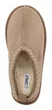 Only Hausschuhe ONLSTELLA TEDDY WINTERFUTTER Cognac - Damen Hausschuhe - 142338 - 4