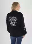Guess Shirt V6YI22K4658 JBLK schwarz - Damen Langarmshirts - 141498 - 2