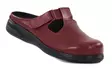 Ilves Damen Leder-Mules mit weitem Leisten 5007/A rot - Pantoletten - 140298 - 2