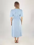 JDY Kleid 2/4 Midi Chambray Blau - Kleider und Tuniken - 140838 - 2