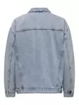 Only Carmakoma Damen Plus Size Denimjacke Ocean Oversize hellblau Denim - Damen Jeansjacken - 138018 - 3