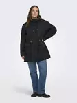 Only Carmakoma Damen Plussize Mantel Parka schwarz - Leichte Damenjacken - 140198 - 3