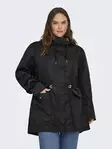 Only Carmakoma Damen Plussize Mantel Parka schwarz - Leichte Damenjacken - 140198 - 1