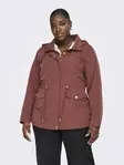 Only Carmakoma Damen Plus Size Jacke CARNEWSTARLINE gewürzter Apfel - Leichte Damenjacken - 140318 - 1