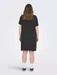 Only Carmakoma Plus Size Freizeitkleid in Schwarz/Glitzer - Kleider und Tuniken - 138368 - 4