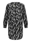 Only Carmakoma Plus-Size-Tunika Lux Celi schwarz/Ikat - Kleider und Tuniken - 136938 - 2