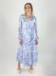Only Wickelkleid Bel Air Blau/Porzellan - Kleider und Tuniken - 141028 - 1