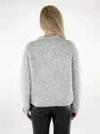 Only Damen Pullover O-Ausschnitt hellgrau - Damenpullover - 137058 - 2