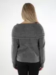 Vila Damenpullover Off Shoulder dunkelgrau - Damenpullover - 137538 - 3