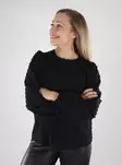 Vila Bluse schwarze Schönheit - Damen Langarmshirts - 139688 - 1