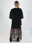 Vila Kleid OVERIZE SPITZENKLEID schwarz - Kleider und Tuniken - 141098 - 3