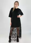 Vila Kleid OVERIZE SPITZENKLEID schwarz - Kleider und Tuniken - 141098 - 2