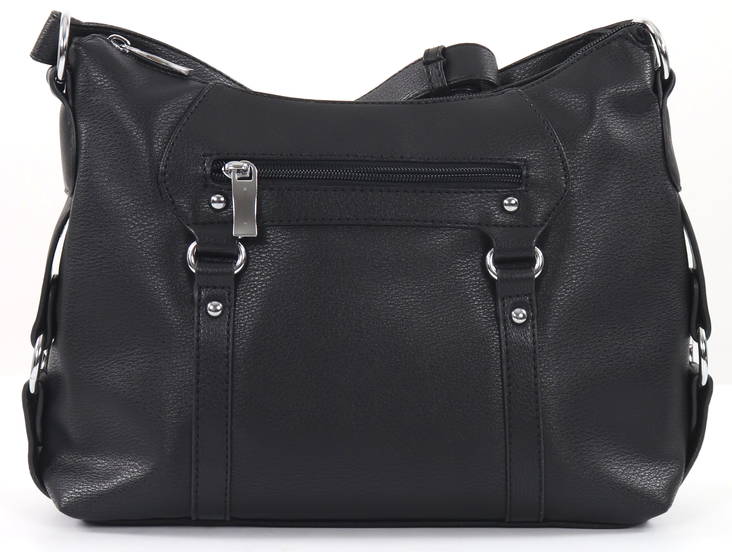 Brunelli Schultertasche 717P, schwarz - Handtaschen - 131208 - 1