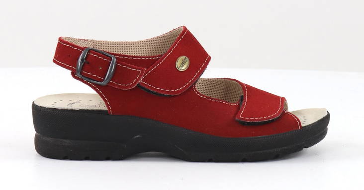 Golden Fit Professionelle Sandalen 696 rot - Damen Arbeitsschuhe - 127848 - 1