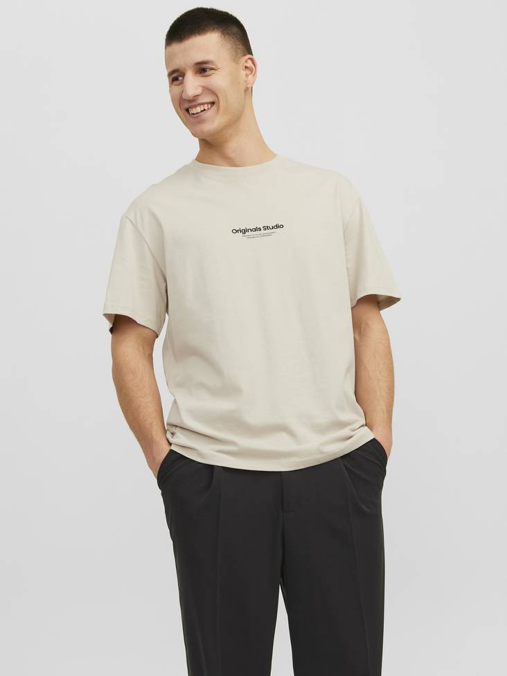 Jack&Jones T-Shirt Vesterbro Mondschein - Herren T-Shirts - 135678 - 1