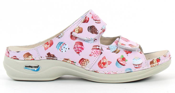 Waschbare Arbeitsschuhe aus Leder für die Stillzeit - Cupcakes09 - Damen Arbeitsschuhe - 122668 - 1