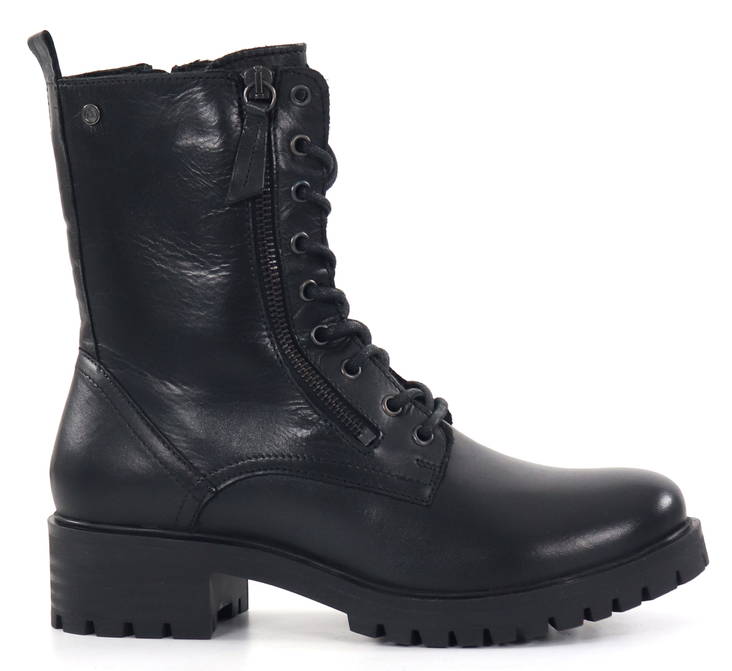 Migant Leder Stiefeletten L920-52 schwarz - Damen Stiefeletten - 134508 - 1