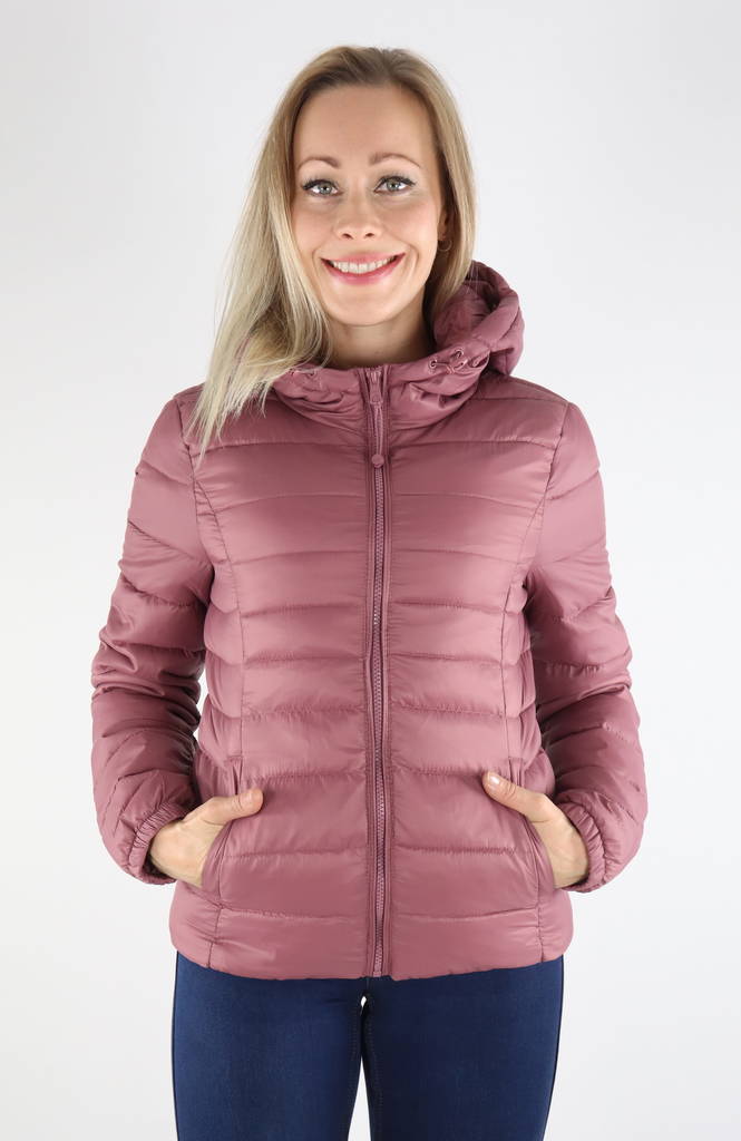 Only Leichte Steppjacke Tahoe rosabraun - Damen Leichte steppjacken - 131848 - 1