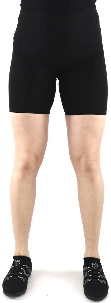 Damenkurzshorts aus hochwertiger Baumwolle in Schwarz - Damen Shorts und Capris - 128348 - 1