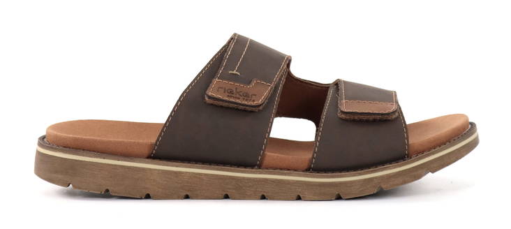 Rieker Herren Clogs 24394-25 braun - Herrensandalen - 135548 - 1