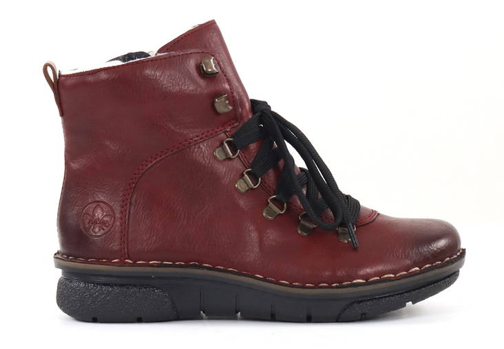 Rieker Stiefeletten 73356-35, weinrot - Rieker Stiefeletten - 132338 - 1