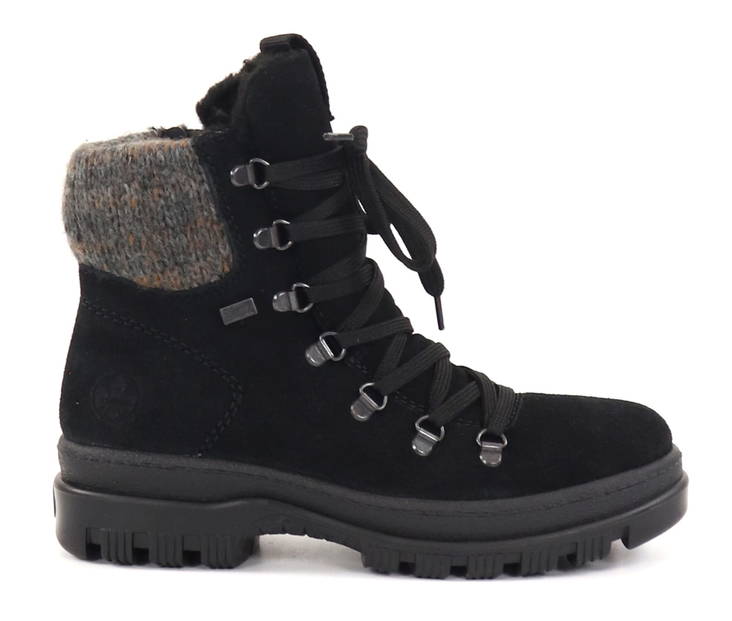 Rieker Nieten-Stiefeletten X8200-00, schwarz - Rieker Stiefeletten - 132088 - 1