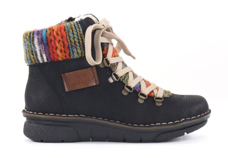 Rieker Stiefeletten 73343-00, schwarz