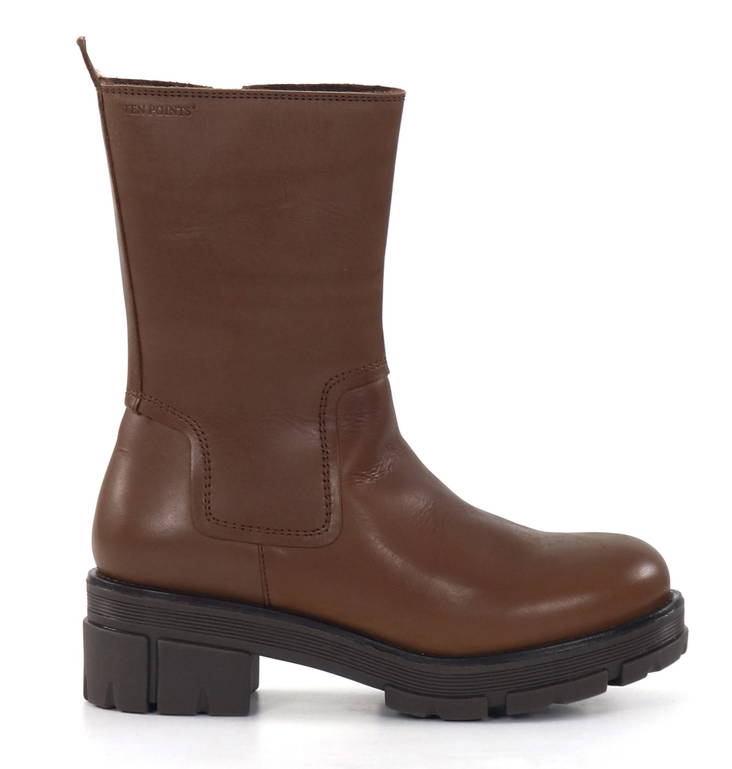 Ten Points Knöchel-Stiefel 60399 Cecilia braun - Damen Stiefeletten - 134628 - 1