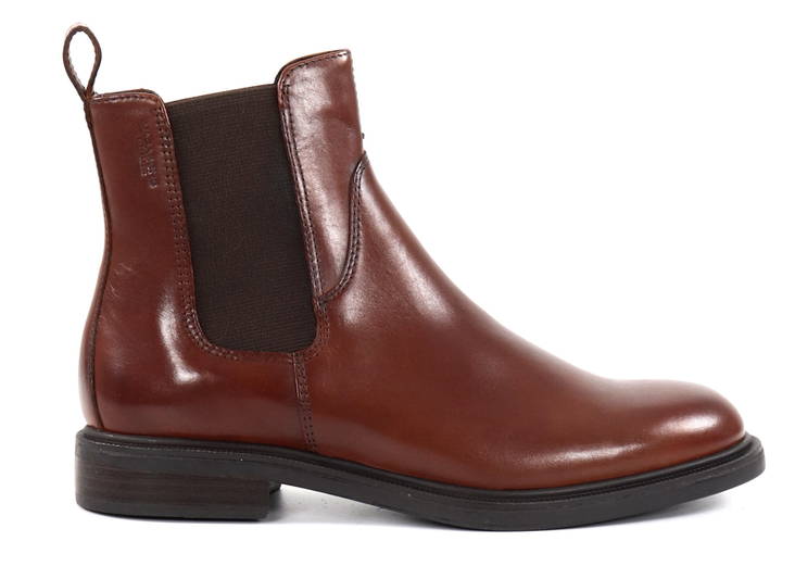 Vagabond Leder Stiefeletten Amina cognac - Damen Stiefeletten - 129778 - 1