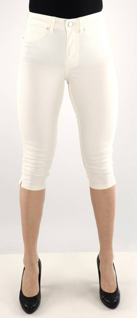 Vila elastische Capris Jeggy ana new cloud dancer - Damen Shorts und Capris - 133638 - 1