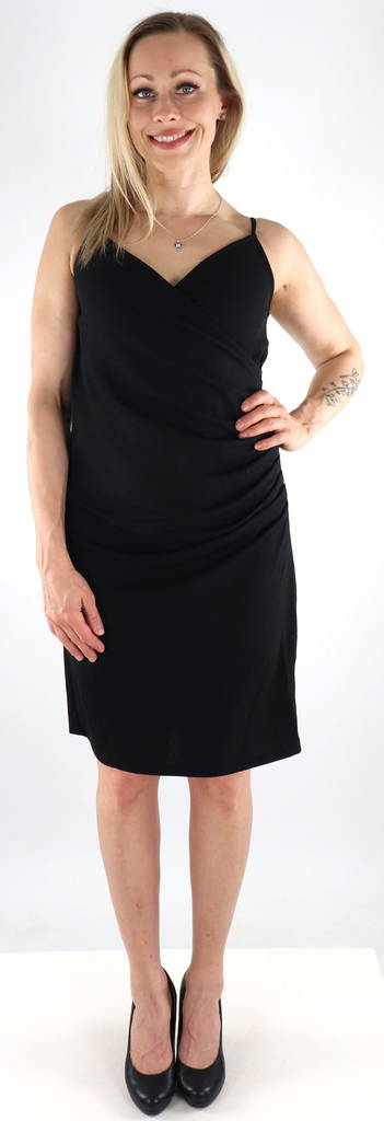 Vila Kleid mit V-Ausschnitt Schwarz - Kleider und Tuniken - 133768 - 1