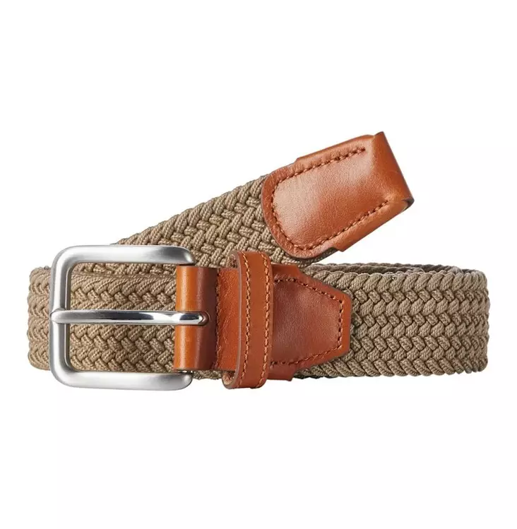 Jack&Jones Herren geflochtener Gürtel Frühling Woven Räucher - Herren Gürteln - 124068 - 1