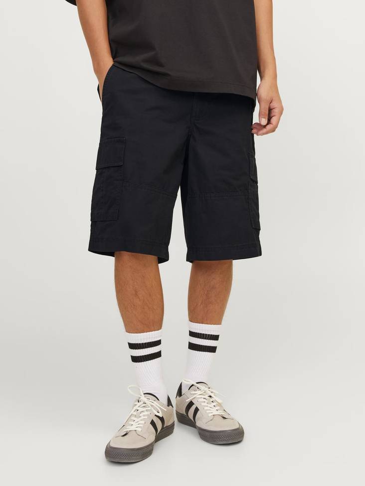Jack&Jones Herren Cargo-Shorts schwarz - Herren Shorts und Capris - 135898 - 1