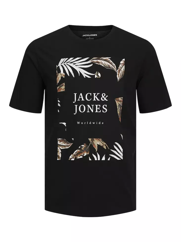 Jack&Jones Herren T-Shirt mit Druck Floor - Herren T-Shirts - 136358 - 1