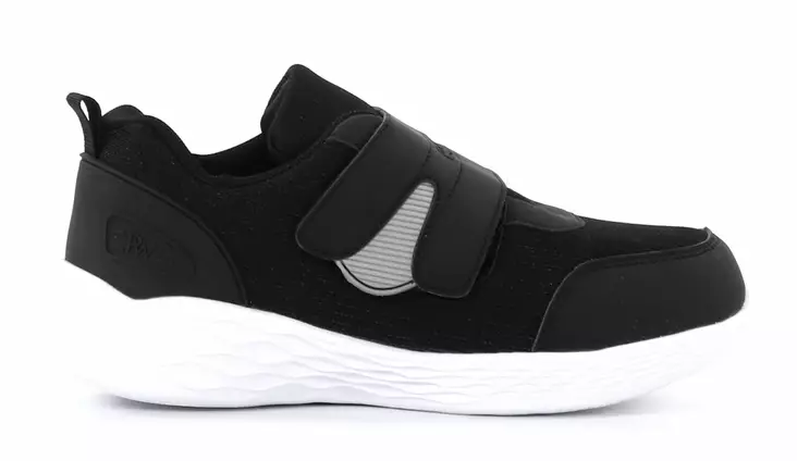 Podowell Damen weit geschnittene Wanderschuhe Verona schwarz - Damen walkingschuhe - 136478 - 1