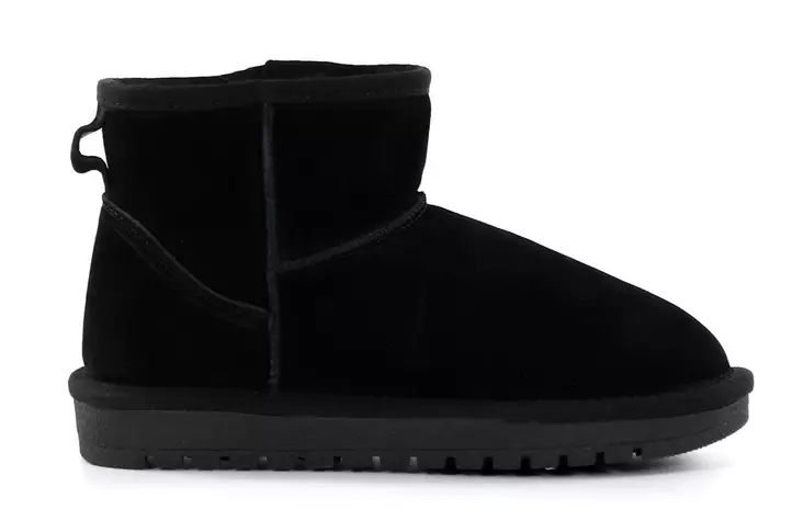 Duffy Damen Wildleder-Stiefeletten 71-75854 Schwarz - Damen Stiefeletten - 136808 - 1