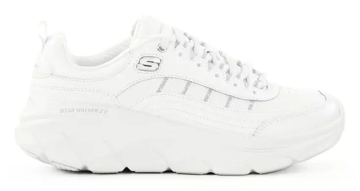 Skechers Damensneaker 150106/WSL D'LUX WALKER 2.0 - GOLDEN STEP weiß/silber - Skechers Sneaker - 137398 - 1