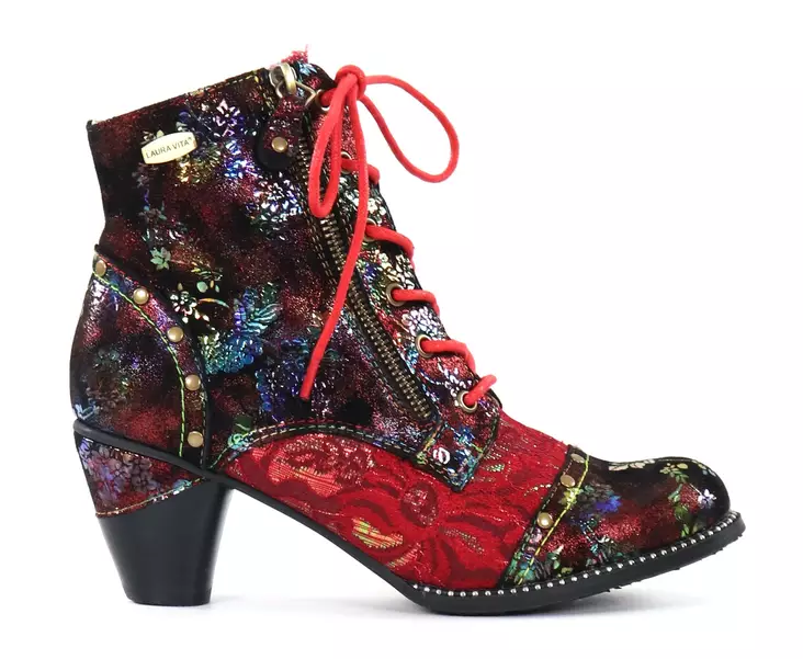 Laura Vita Damen Stiefeletten Alcizeeo 12 framboise - Damen Stiefeletten - 139078 - 1