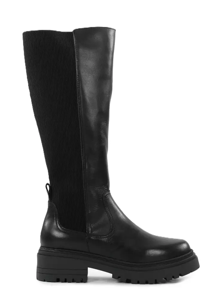 Musse&Cloud Damen Echtlederstiefel 2903720/BLK EJENNE schwarz - Damen Stiefel - 139248 - 1